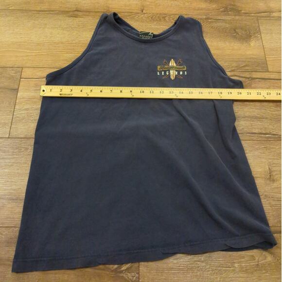 VTG North Shore Hawaii Legends Men's Large Tank Top Shirt Surfboard Y2K - Picture 5 of 6